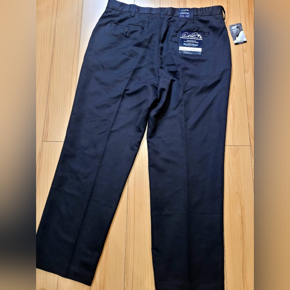 Arnold Palmer “The Travel Pant” – 38x30 – Black – New With Tags